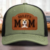 Custom Shaped Leather Patch Hat - Personalized Birthday Gifts For Dog Lovers, Dog Dad And Mom - Best Dog Dad Ever