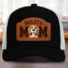 Custom Shaped Leather Patch Hat - Personalized Birthday Gifts For Dog Lovers, Dog Dad And Mom - Best Dog Dad Ever