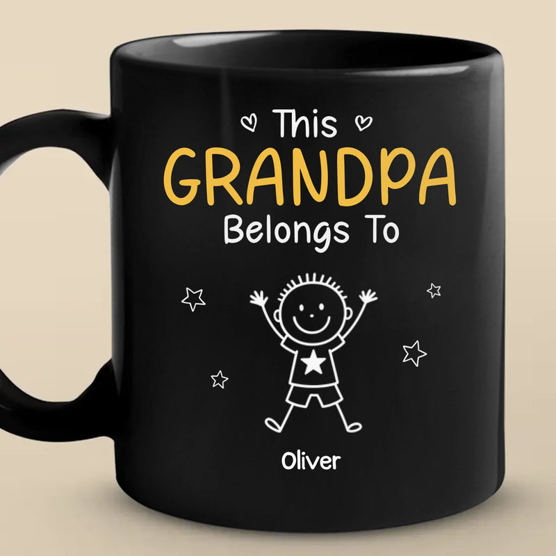 Custom Name Grandpa Gifts for Grandfathers - Personalized Mugs