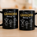 Custom Name Grandpa Gifts for Grandfathers - Personalized Mugs