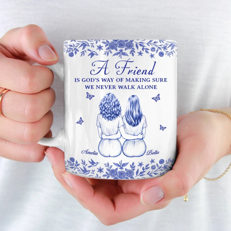 Custom Mug - Personalized Best Friend Birthday Gifts For Women - Besties For The Resties