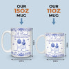Custom Mug - Personalized Best Friend Birthday Gifts For Women - Besties For The Resties