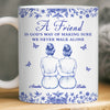 Custom Mug - Personalized Best Friend Birthday Gifts For Women - Besties For The Resties