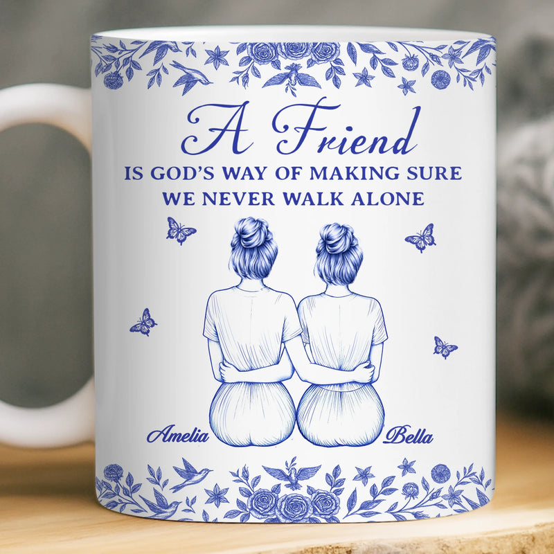 Custom Mug - Personalized Best Friend Birthday Gifts For Women - Besties For The Resties