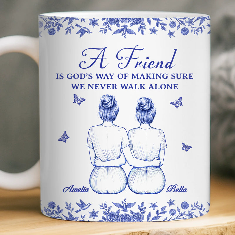 Custom Mug - Personalized Best Friend Birthday Gifts For Women - Besties For The Resties