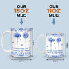 Custom Mug - Personalized Best Friend Birthday Gifts For Women - Blooms Of A Timeless Friendship