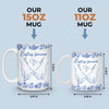 Custom Mug - Personalized Best Friend Birthday Gifts For Women - Laughing Together, Always