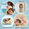 Custom Beach Towel - Personalized Summer Vacation And Travel Gifts For Family, Kids - Summer Splash Vibes Only