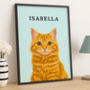 Custom Photo Vertical Poster - Personalized Pet Memorial Sympathy Gifts For Dogs, Cats - My Hooman Loves Me This Much
