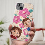 Custom Name Cartoon Kids Design - Personalized Phone Case