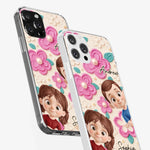 Custom Name Cartoon Kids Design - Personalized Phone Case