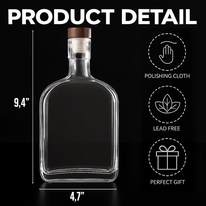 Custom Whiskey Bottle - Personalized Anniversary Wedding Gifts For Husband And Wife, Him And Her - Cheers To Tolerating Each Other