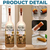 Custom Bottle Lamp - Personalized Anniversary Wedding Gifts For Husband And Wife, Him And Her - First Kiss, Endless True Love
