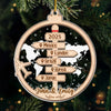 Adventure Is Worthwhile - Travel Personalized Custom Ornament - Acrylic Custom Shaped - Christmas Gift For Family Members, Gift For Adventure Travel Lovers