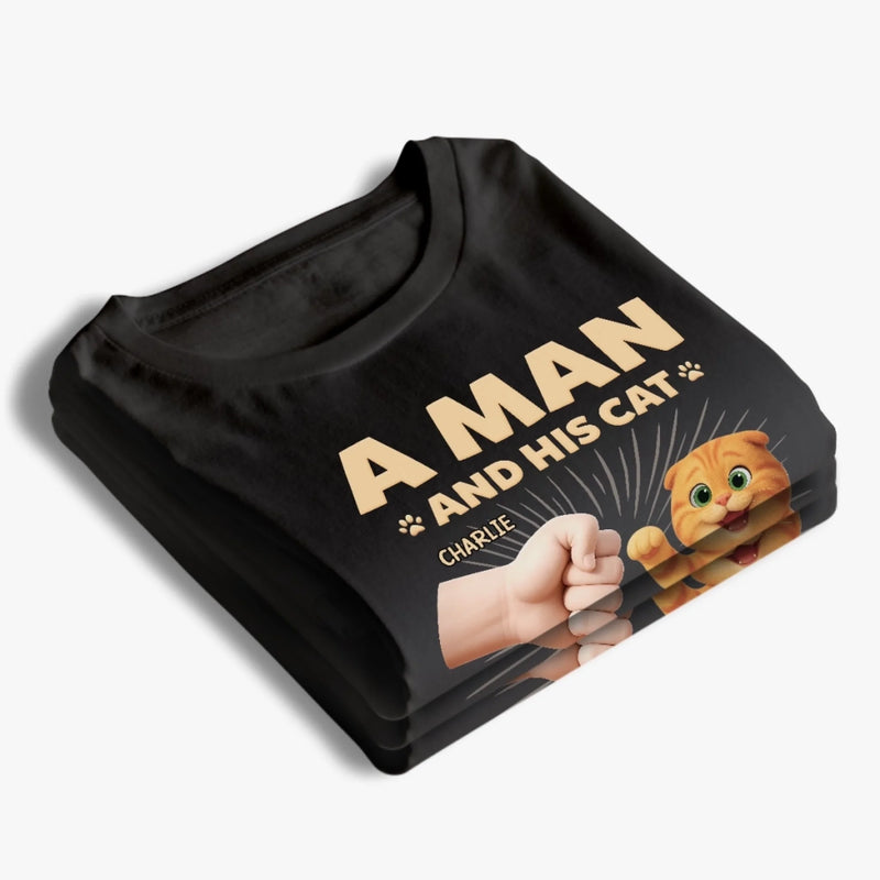 Custom Unisex T-shirt, Premium T-shirt, Hoodie - Personalized Birthday Gifts For Dog Cat Lovers, Dog Dad And Mom, Cat Owners - Forever My Feline Friend
