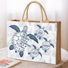 Custom Hemp Tote Bag - Personalized Birthday Gifts For Mom, Grandma - The Best Nana Ever, Beach Bag