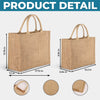 Custom Hemp Tote Bag - Personalized Birthday Gifts For Mom, Grandma - The Best Nana Ever, Beach Bag