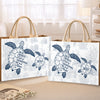 Custom Hemp Tote Bag - Personalized Birthday Gifts For Mom, Grandma - The Best Nana Ever, Beach Bag