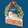 First Christmas, First Paws Under The Tree - Dog & Cat Personalized Custom Ornament - Acrylic Custom Shaped - Christmas Gift For Pet Owners, Pet Lovers, First Christmas