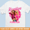Custom Photo Unisex T-shirt, Premium T-shirt, Hoodie - Personalized Best Friend Birthday Gifts For Women, Besties, Sisters, BFF - Besties For Life Always