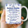 Custom Mug - Personalized Best Friend Birthday Gifts For Women - Living The Bestie Life