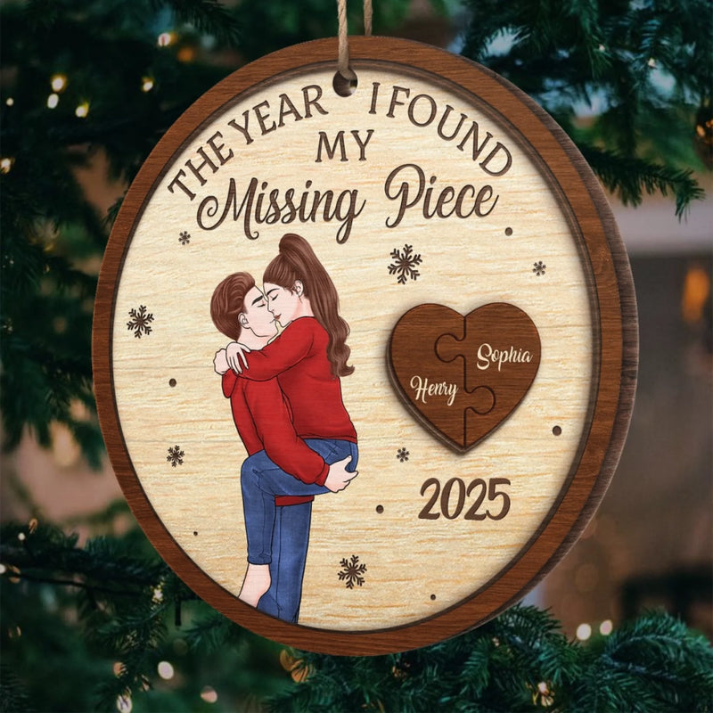 Your Love Is The Best Gift I Could Ever Receive - Couple Personalized Custom Ornament - Wood Custom Shaped - Christmas Gift For Husband Wife, Anniversary