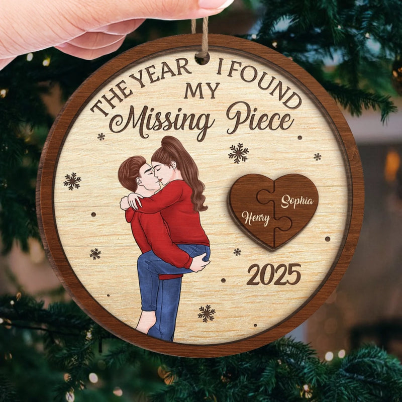 Your Love Is The Best Gift I Could Ever Receive - Couple Personalized Custom Ornament - Wood Custom Shaped - Christmas Gift For Husband Wife, Anniversary