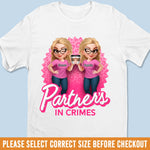 Custom Name Best Friend Partners in Crime Gifts - Personalized Apparel