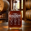 Custom Whiskey Bottle - Personalized Birthday Gifts For Dad, Grandpa - This Papa Belongs To