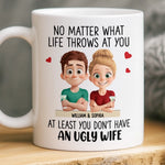 Custom Name Funny Wife Joke Gifts for Husband - Personalized Mugs