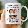Custom Mug - Personalized Anniversary Wedding Gifts For Husband And Wife, Him And Her - Zero Ugly Wife Detected