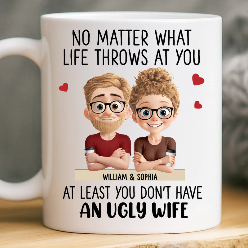 Custom Name Funny Wife Joke Gifts for Husband - Personalized Mugs