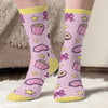 Custom Crew Socks - Personalized Best Friend Birthday Gifts For Women, Besties, Sisters, BFF - Besties With Zero Limits
