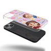 Custom 3D Inflated Effect Printed Clear Phone Case - Personalized Birthday Gifts For Mom, Grandma - Love You To Pieces
