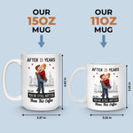 Custom Name Anniversary Couple Gifts - Personalized Mugs