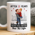 Custom Name Anniversary Couple Gifts - Personalized Mugs