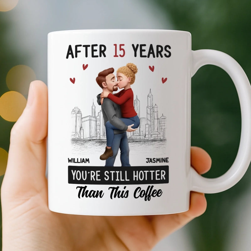 Custom Mug - Personalized Anniversary Wedding Gifts For Husband And Wife, Him And Her - You’re My Forever Brew
