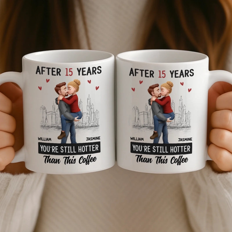 Custom Name Anniversary Couple Gifts - Personalized Mugs