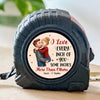 Custom Tape Measure - Personalized Anniversary Wedding Gifts For Husband And Wife, Him And Her - For You, I’d Break The Tape Measure