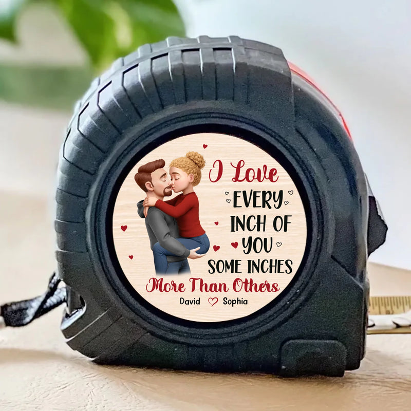 Custom Tape Measure - Personalized Anniversary Wedding Gifts For Husband And Wife, Him And Her - For You, I’d Break The Tape Measure