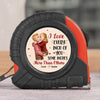 Custom Tape Measure - Personalized Anniversary Wedding Gifts For Husband And Wife, Him And Her - For You, I’d Break The Tape Measure