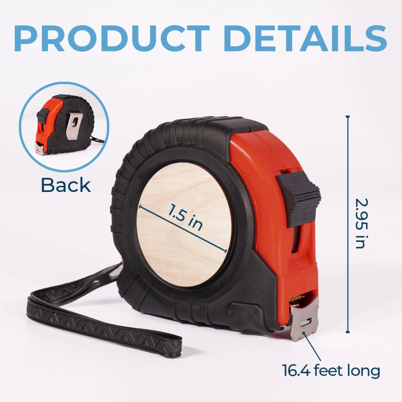 Custom Tape Measure - Personalized Anniversary Wedding Gifts For Husband And Wife, Him And Her - For You, I’d Break The Tape Measure