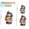 Custom Photo Acrylic Ornament - Personalized Christmas Birthday Gifts For Mom, Dad, Kids - Snow Much Love Inside