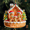 Custom Acrylic Ornament - Personalized Christmas Birthday Gifts For Mom, Dad, Kids - Sweetest Holiday With Family