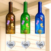 Custom Wine Bottle Wind Chime - Personalized Best Friend Birthday Gifts For Women, Besties, Sisters, BFF - Sisters Make Life Beautiful