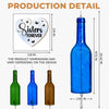 Custom Wine Bottle Wind Chime - Personalized Best Friend Birthday Gifts For Women, Besties, Sisters, BFF - Sisters Make Life Beautiful