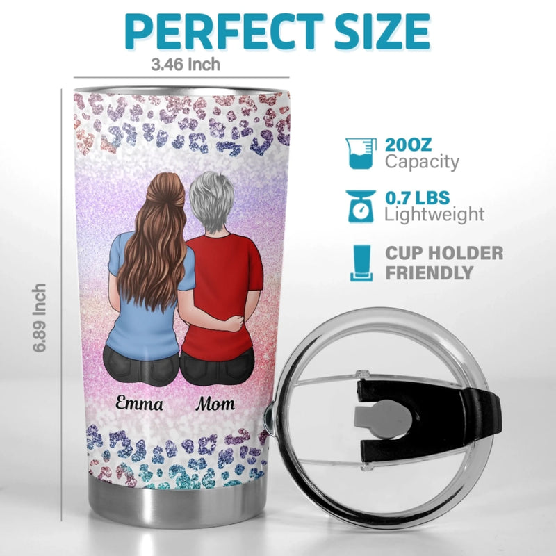 Custom Tumbler - Personalized Birthday Gifts For Mom, Grandma, Daughter, Granddaughter - Unstoppable Like You Are