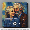 Custom Photo Music Fridge Magnet That Can Play Songs - Personalized Anniversary Wedding Gifts For Husband And Wife, Him And Her - Our Story In Every Note