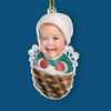 Custom Photo Acrylic Ornament - Personalized Christmas Baby Shower, Gender Reveal Gifts For New Moms, New Dads, New Parents - Cutest Pinecone On The Tree