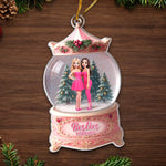 Custom Photo Christmas Gifts for Best Friends - Personalized Ornament